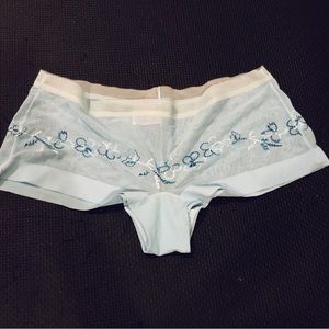 Victoria’s Secret Turquoise Boy Shorts Panties (Size M)